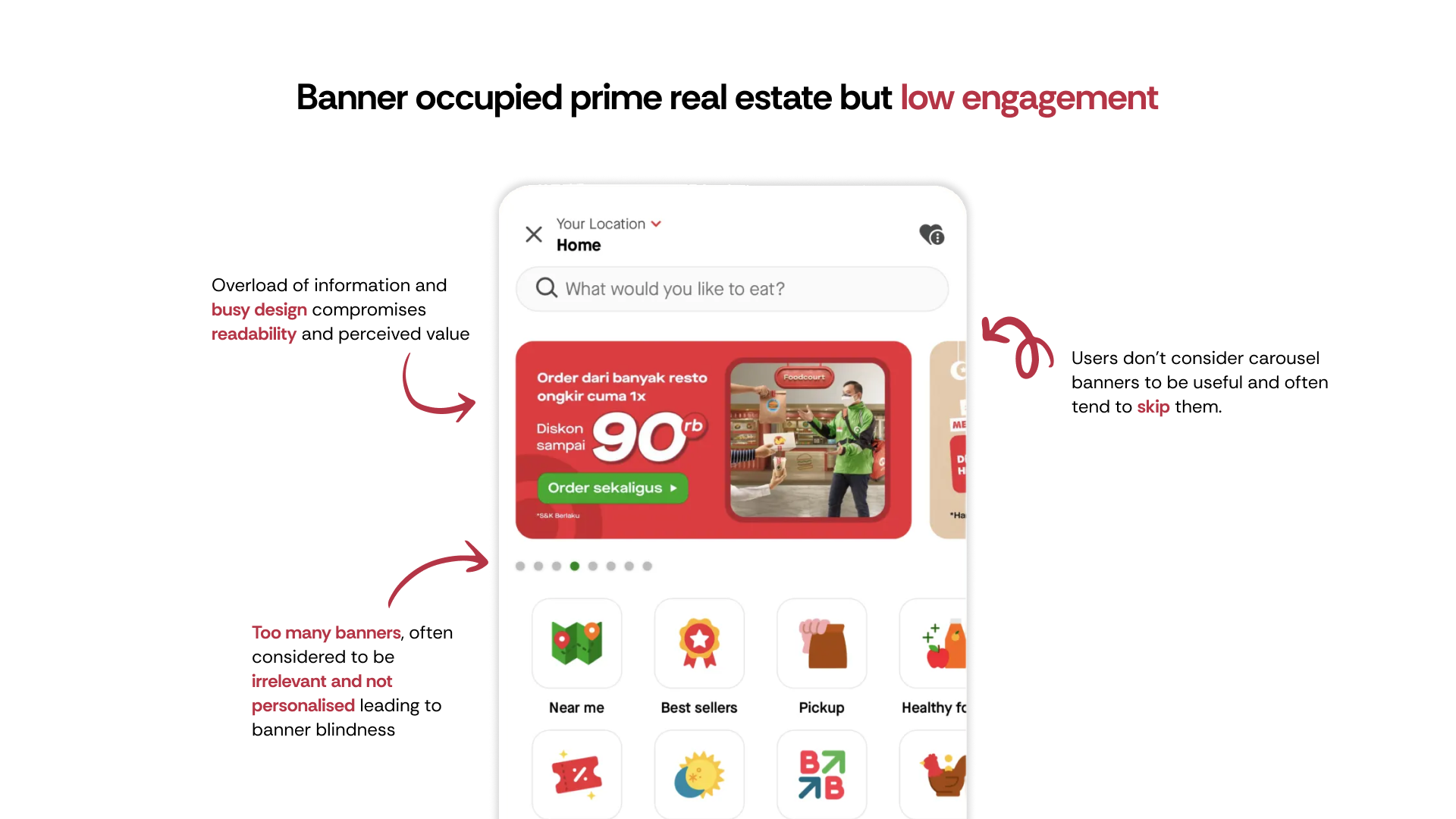 Old banner ads showing poor design